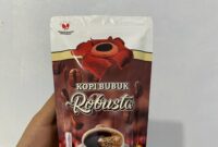 Usaha UMKM Kopi Lestari memproduksi 1,4 ton bubuk kopi yang kemudian didistribusikan ke berbagai wilayah di Indonesia.
