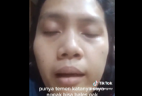 Cuplikan vidoe WNI asal Bogor, Dini Setiawati menurutkan kisahnya yang menjadi korban human trafficking ke Suriah.