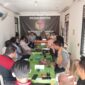 Panwascam dan PKD se Karang Tinggi menggelar rapat evaluasi pelaksanaan pengawasan Coklit
