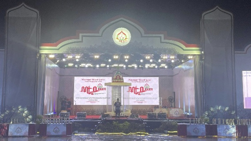 Ceremoni penutupan pelaksanaan MTQ ke-36. (foto: Kanwil Kemenag Provinsi Bengkulu)