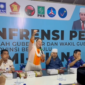 Ketua Tim Pemenangan Helmi-Mian, Destita.