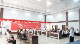 Sekretaris Daerah kabupaten Kepahiang Dr. Hartono, S.Pd.,S.H.,M.Pd.,M.H memimpin rapat koordinasi tindak lanjut antisipasi ketersedian pasokan dan kenaikan harga akibat cuaca eksrim di kabupaten Kepahiang