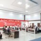 Sekretaris Daerah kabupaten Kepahiang Dr. Hartono, S.Pd.,S.H.,M.Pd.,M.H memimpin rapat koordinasi tindak lanjut antisipasi ketersedian pasokan dan kenaikan harga akibat cuaca eksrim di kabupaten Kepahiang