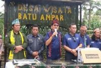Peresmian Desa Batu Ampar menjadi desa wisata, beberapa waktu lalu.