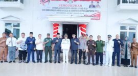 Forkompinda dan perwakilan Kades berfoto bersama
