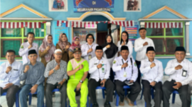 supervisi tim Kemenag ke Kelurahan Pasar Ujung terkait kampung moderasi beragama, beberapa waktu lalu.