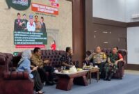 Para narasumber bersemangat membahas dan memaparkan program peningkatan hasil produksi pertanian dan swasembada pangan