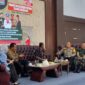 Para narasumber bersemangat membahas dan memaparkan program peningkatan hasil produksi pertanian dan swasembada pangan