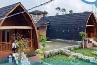 Salah satu penginapan di area kebun teh yang saat ini menjadi primadona di Kepahiang.
