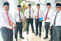 Para pejabat eselon II Pemkab Kepahiang bersiap mengikuti rangkaian uji komptensi dan evaluasi jabatan. (foto:  FB Helmi Johan)