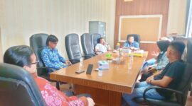 Suasana hearing P3K R3 dengan anggota DPRD di ruang komisi I beberapa waktu lalu (10/07/2025)