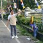 Plt Sekwan Kepahiang saat memimpin kegiatan Jum'at bersih
