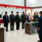 Prosesi pengambilan sumpah jabatan dan pelantikan pejabat di lingkungan Pemkab Kepahiang. (foto: Defi Parisa)