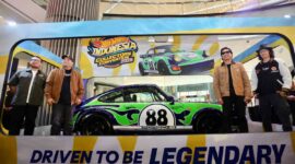 Peluncuran Hot Wheels Convention Car 2025 dengan skala 1:64 ini menjadi semakin istimewa, karena versi skala 1:1 dari mobil tersebut turut dipamerkan untuk publik. (foto: dok/wartaaspirasi.com)