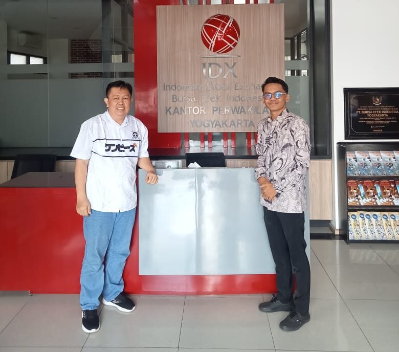 Direktur GI PWI Bengkulu saat kunjungan kerja ke IDX Kantor Perwakilan Yogyakarta