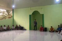 Ketua GP Ansor Seluma memberikan tausiyah Ramadhan 