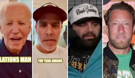 Joe dan Hunter Biden Kejutkan Jersey Jerry Barstool Sport Dengan 'Lib of the Year,' Dave Portnoy Bereaksi