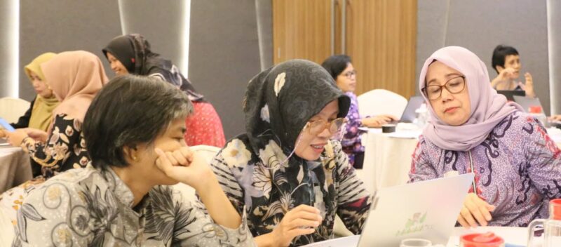 Kepala DP2KBP3A Kepahiang saat mengikuti Rakor penyusunan RAD pencegahan perkawinan anak. (dok/warta aspirasi)